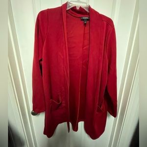 Torrid red blazer